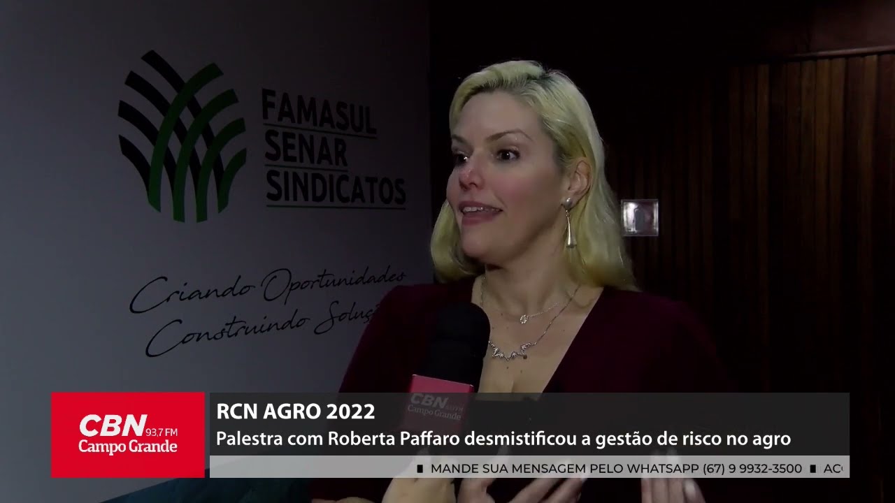 RCN Agro 2022 com Roberta Paffaro